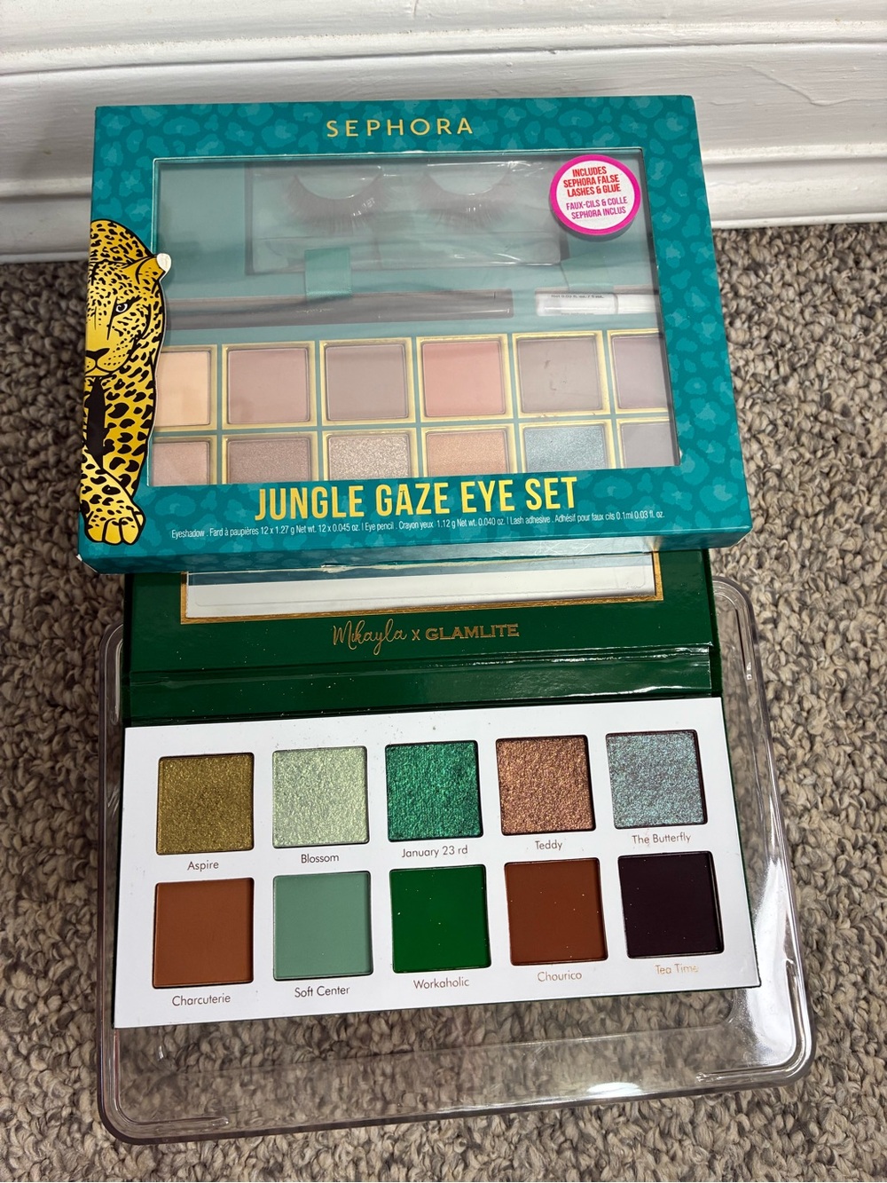 Sephora Jungle Gaze Eye Set – Mikayla Glamlite pallete new
